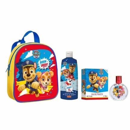 Ep Line Paw Patrol Gift Set Includes 50 Ml Eau De Toilette 300 Ml Shower Gel And Backpack