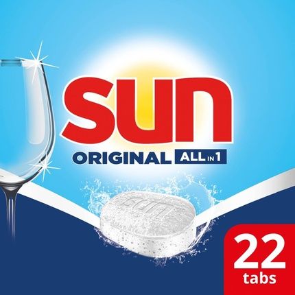 Sun All In 1 Tabs Normal - Effective Dishwashing Tablets