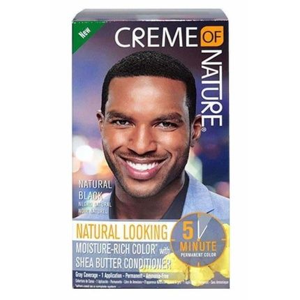 Creme Of Nature Men'S Hair Color Black