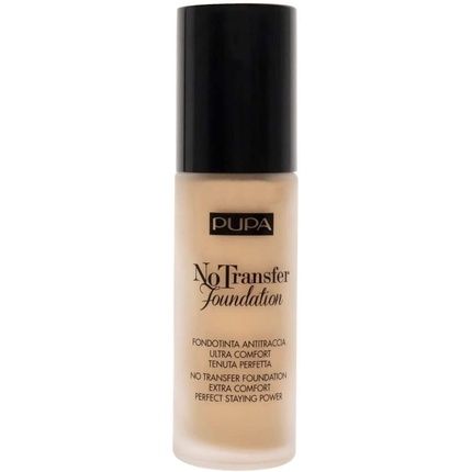 Pupa Milano No Transfer Foundation Spf 15 300 Natural Skin 1.01Oz Foundation Color 2 For Women