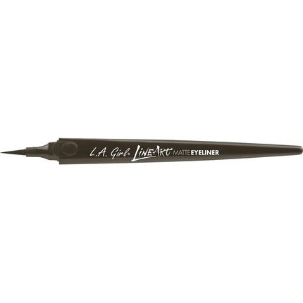 La Girl Line Art Matte Eyeliner Gle713 Espresso By Glitz