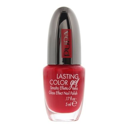 Pupa Lasting Colour Gel 41 Explosive Ruby Glass Effect Nail Polish 5Ml For Women