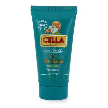 Cella Bio Pre Shave Gel With Aloe Vera 75Ml