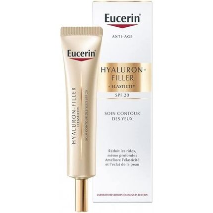 Eucerin Hyaluron-Filler + Elasticity Eyes Contour Care Spf20 15Ml