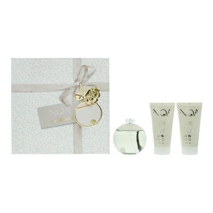 Cacharel Noa 3 Piece Gift Set Eau De Toilette 100Ml And 2 Body Lotions 50Ml For Women