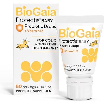 Biogaia Protectis Baby Probiotic Drops For Colic & Gas Relief With Vitamin D