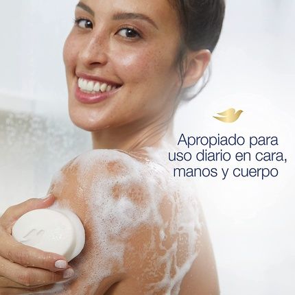 Dove Beauty Cream Bar Gentle Cleanser With 1/4 Moisturizing Cream 135G - Image 3