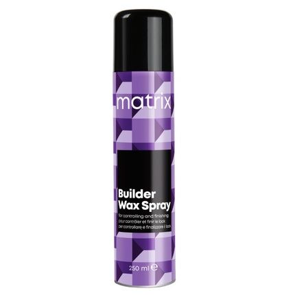 Matrix Builder Wax Spray - 250Ml For Semi-Matte Finish