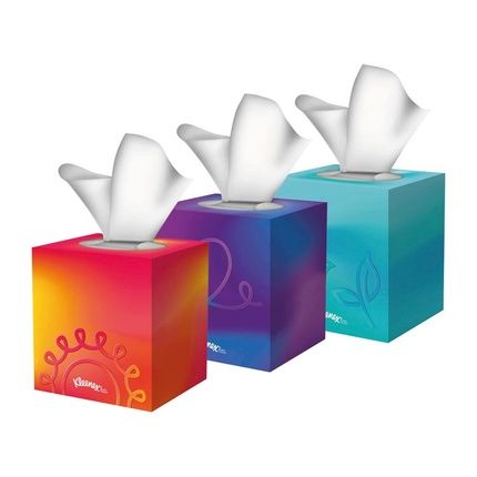 Kleenex Cubic Collection Tissues 48