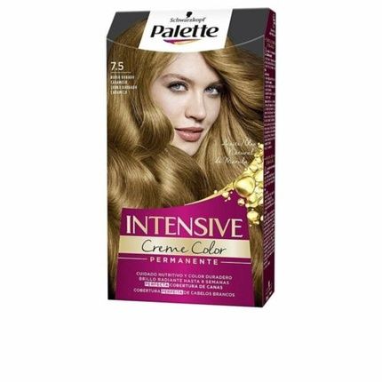 Schwarzkopf Palette Intense Color Cream 7.5 Caramel Gold Blonde - Image 3