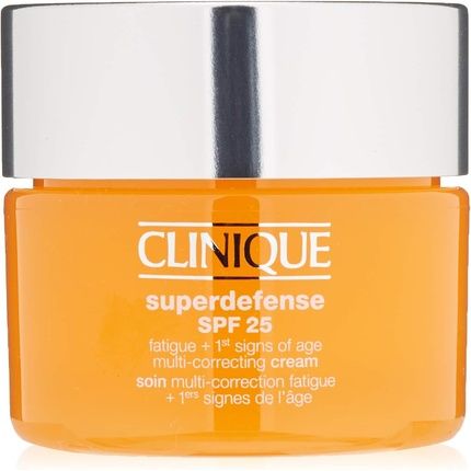 Clinique Superdefense Spf 25 Face Cream For Skin Types 1 & 2 30Ml