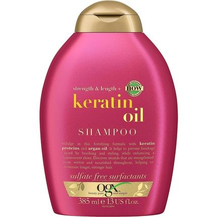 Ogx Strength And Length Keratin Oil Shampoo 385Ml