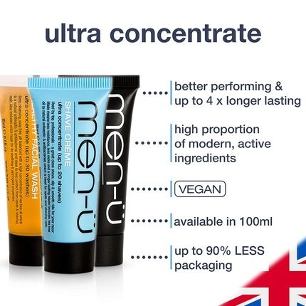 Men-U Shave And Cleanse Shaving & Facial Care 2-Piece Gift Set