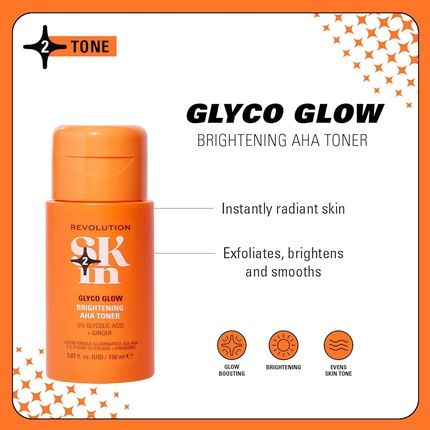 Revolution Skin Glyco Glow Brightening Toner For Radiant Skin