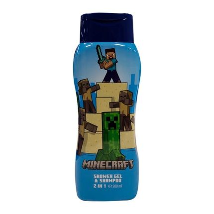 Minecraft 2-In-1 Gel Shampoo 500Ml