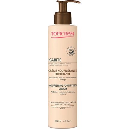 Topicrem Shea Nourishing Fortifying Cream For Curly And Frizzy Hair 200 Ml