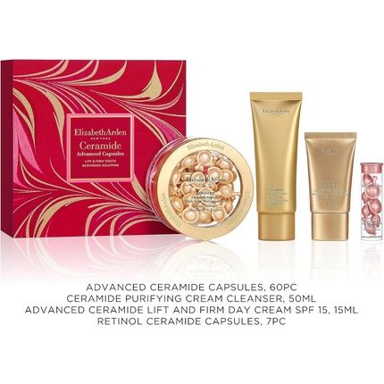 Elizabeth Arden Lift & Firm Youth Restoring Solutions Advanced Ceramide Capsules 60-Piece Gift Set - Worth Ps115.93