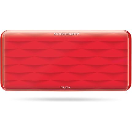 Pupa Icon 002 Red Palette For Face And Eyes With Mirror 20G