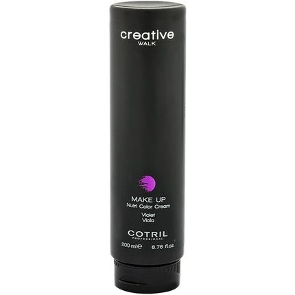 Cotril Creative Walk Makeup Color Cream Violet 200Ml - Purple Reflective Cream