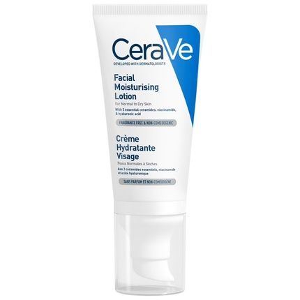 Cerave Moisturizing Face Cream For Normal And Dry Skin 52Ml