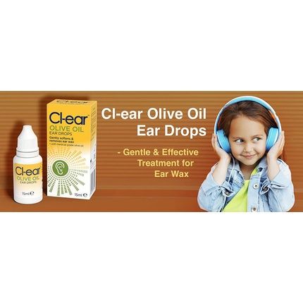 Cl-Ear Olive Oil Ear Drops 15Ml