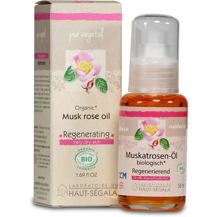 Laboratoire Du Haut-Segala Organic Virgin Musk Rose Oil 50Ml