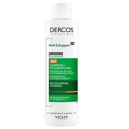 Dercos Anti-Dandruff Shampoo With Conditioner 2 In 1 200Ml