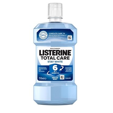 Listerine Total Care Stay White Mouthwash With Whitening Effect