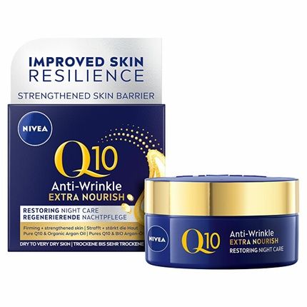 Nivea Q10 Power Antiwrinkle Extra Nourishing Night Cream 50 Ml