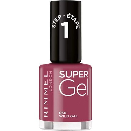 Rimmel Super Gel Nail Polish 030 Wild Gal 12Ml