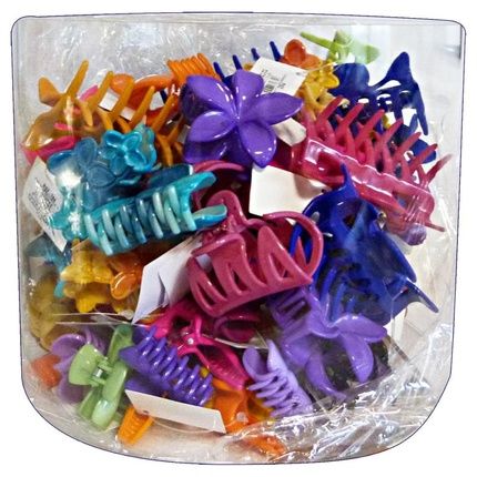 Hair Clip C-78401 Assorted Colors - Hair Accessories