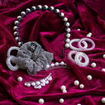 Invisibobble Sprunchie Dazzle Me 1St Silver / Glitter