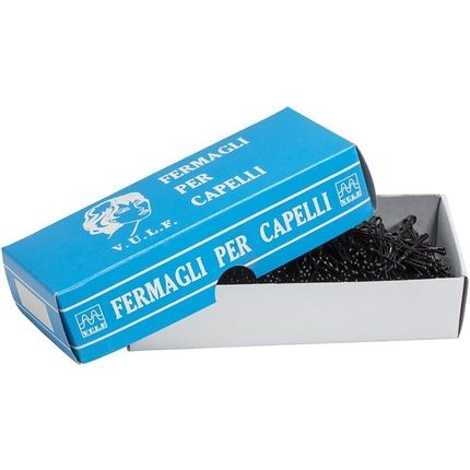 Sabrina Professional Ball Pointed Hair Grips Waved Brown 51Mm