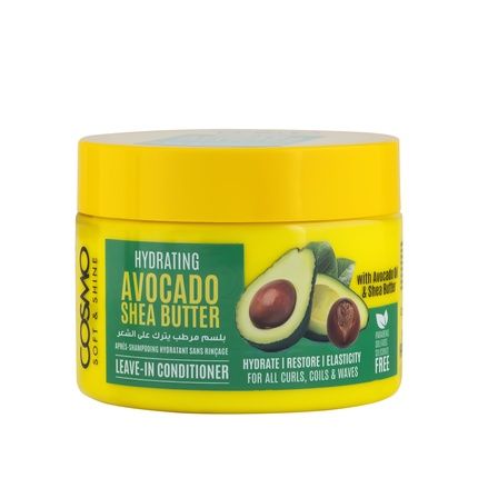 Cosmo Hair Care Soft & Shine Hydrating Avocado & Shea Butter Leave-In