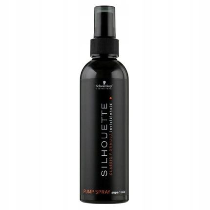 Silhouette Super Hold Pump Spray Very Strong Hair Spray 200Ml