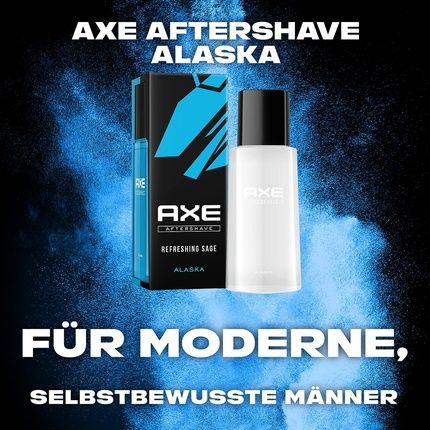 Axe Aftershave Alaska For Men With Refreshing Scent 100Ml - Image 3