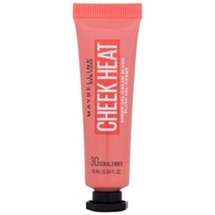 Maybelline Cheek Heat Gelcream Blush 30 Coral Ember 10 Ml