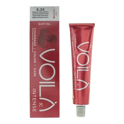 Intercosmo Voila 3C 6.24 Dark Iridescent Copperblonde Hair Colour