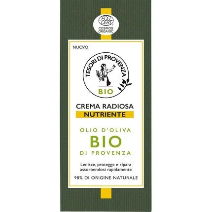 Tesori Di Provenza Nourishing Face Cream Tag Bio With Organic Olive Oil 50Ml