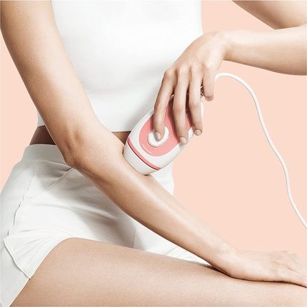 Braun Ipl Silk Expert Pro Mini Hair Removal Device For Women With Travel Case Pl1014 White/Pink - Image 3