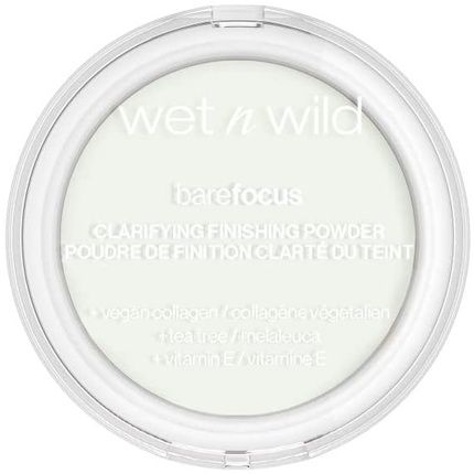 Wet N Wild Bare Focus Clarifying And Finishing Powder With Hyaluronic Acid And Vitamin E For All Skin Tones