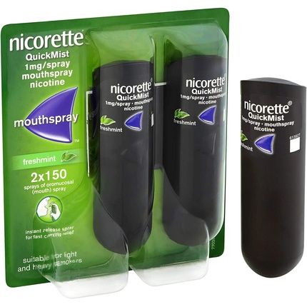 Nicorette Quickmist Mouthspray Duo