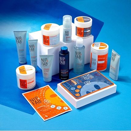 Nip + Fab Glycolic Acid Night Face Pads With Salicylic And Hyaluronic Acid 60 Pads 76G - Image 3