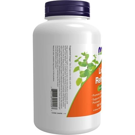 Now Foods Liver Detoxifier & Regenerator Xxl 180 Capsules - Image 3