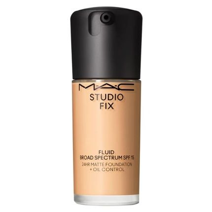 M.A.C Cosmetics Studio Fix Fluid Broad Spectrum Spf 15 Foundation C40 Light Beige 1 Fl Oz 30 Ml