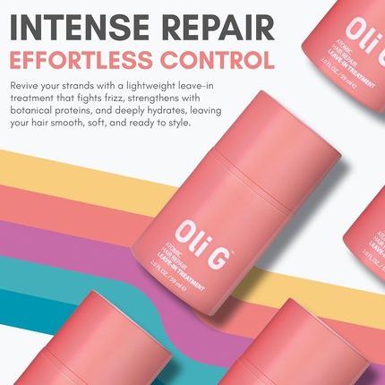 Oli G Atomic Hair Repair Leave-In Treatment 2Oz 59Ml