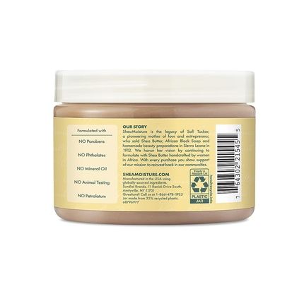 Sheamoisture Jamaican Black Castor Oil Treatment Masque For Dry Hair Paraben Free Hair Mask 11.5Oz - Image 3