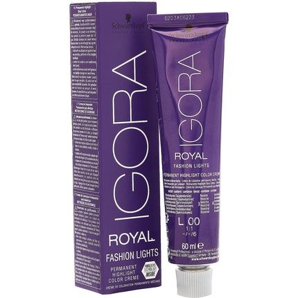 Schwarzkopf Igora Royal Fashion Lights Hair Colour For Highlighted Hair L-00 Natural Extra 60 Ml