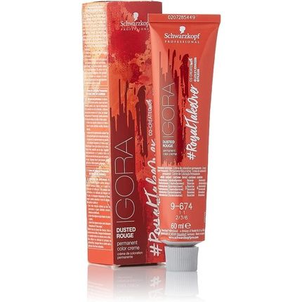 Schwarzkopf Professional Igora Hair Colour Cream, No. 9-674 Extra Light Blonde Chocolate Copper, 60 Ml