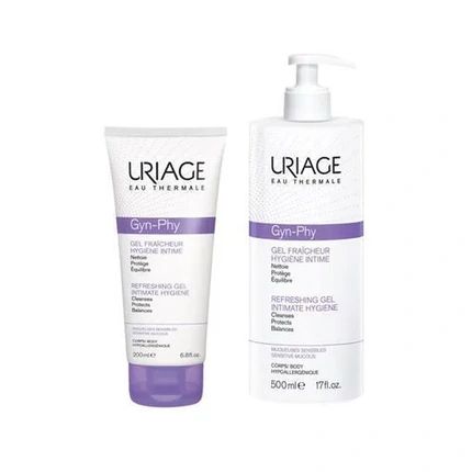 Uriage Gyn Phy Refreshing Gel Intimate Hygiene 500Ml Unisex Cleansing Gel For Intimate Hygiene - Image 3